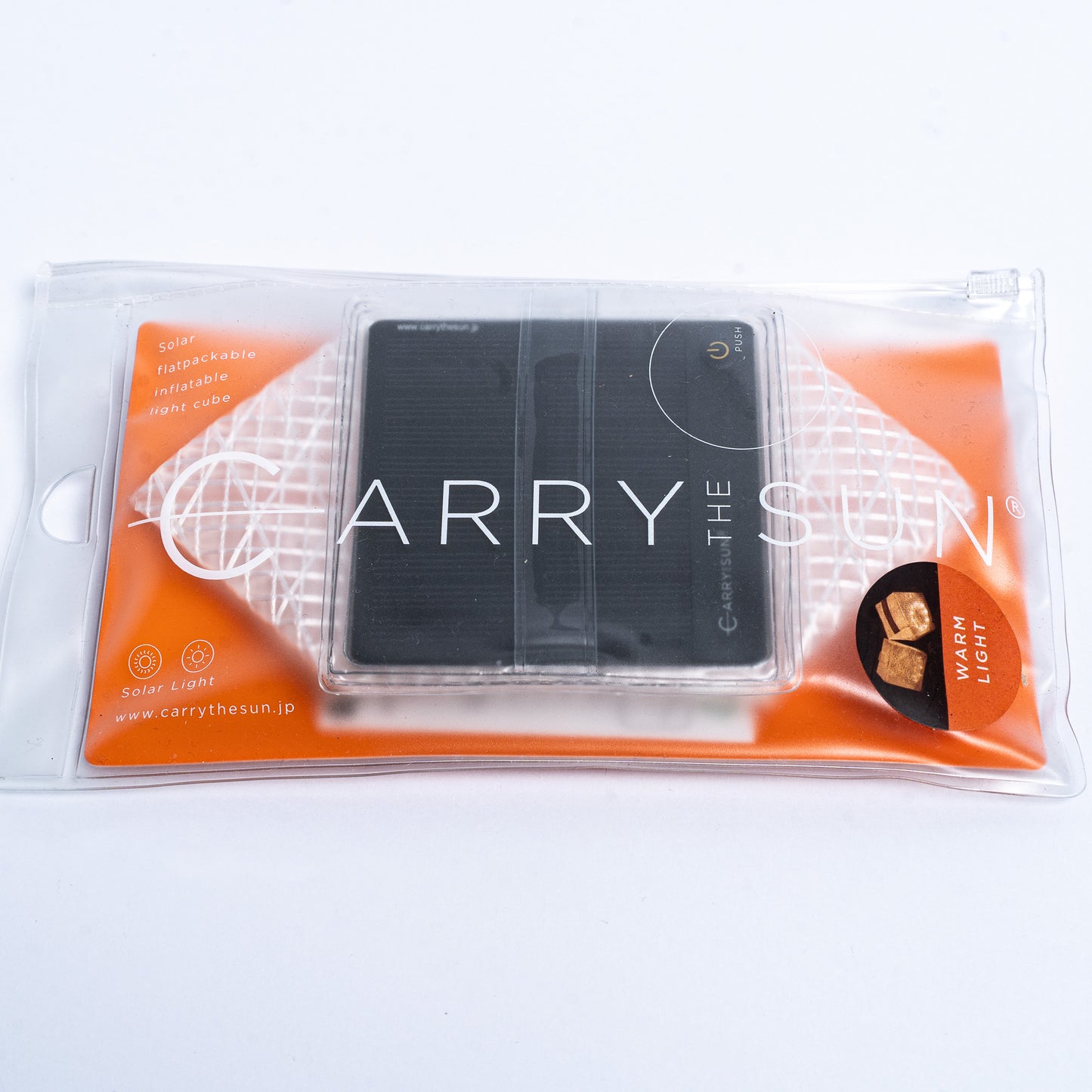 CARRY THE SUN 太陽能充電式輕量 LED 摺疊燈(小尺寸)